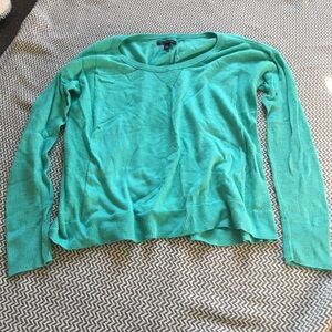 AE Teal light weight crew neck sweater